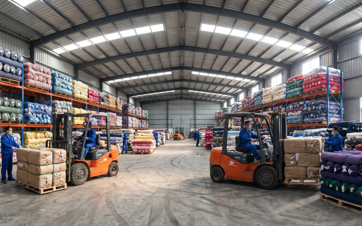 Placeholder — fabric warehouse